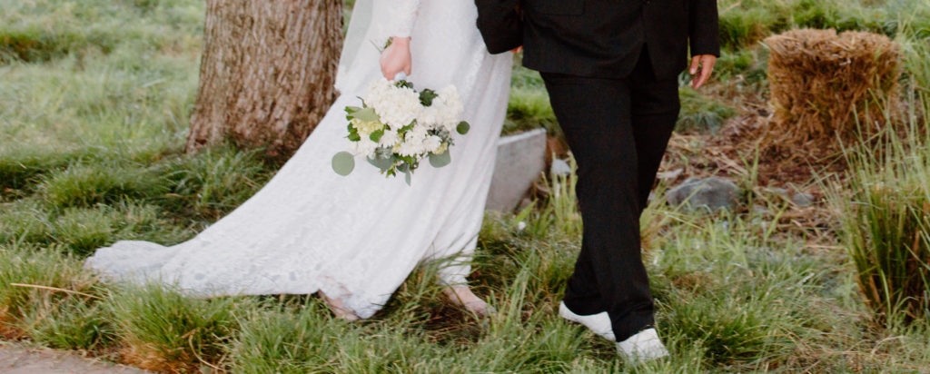 Bride and Groom feet