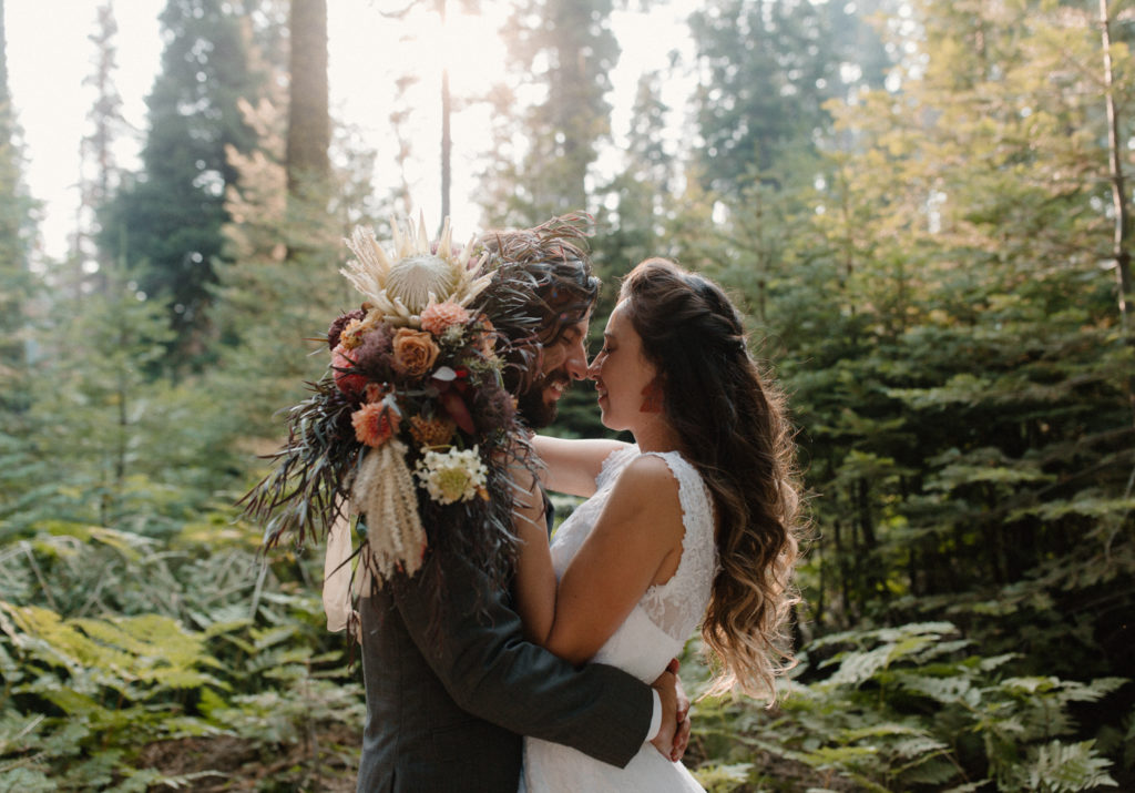 Sequoia Nature Wedding