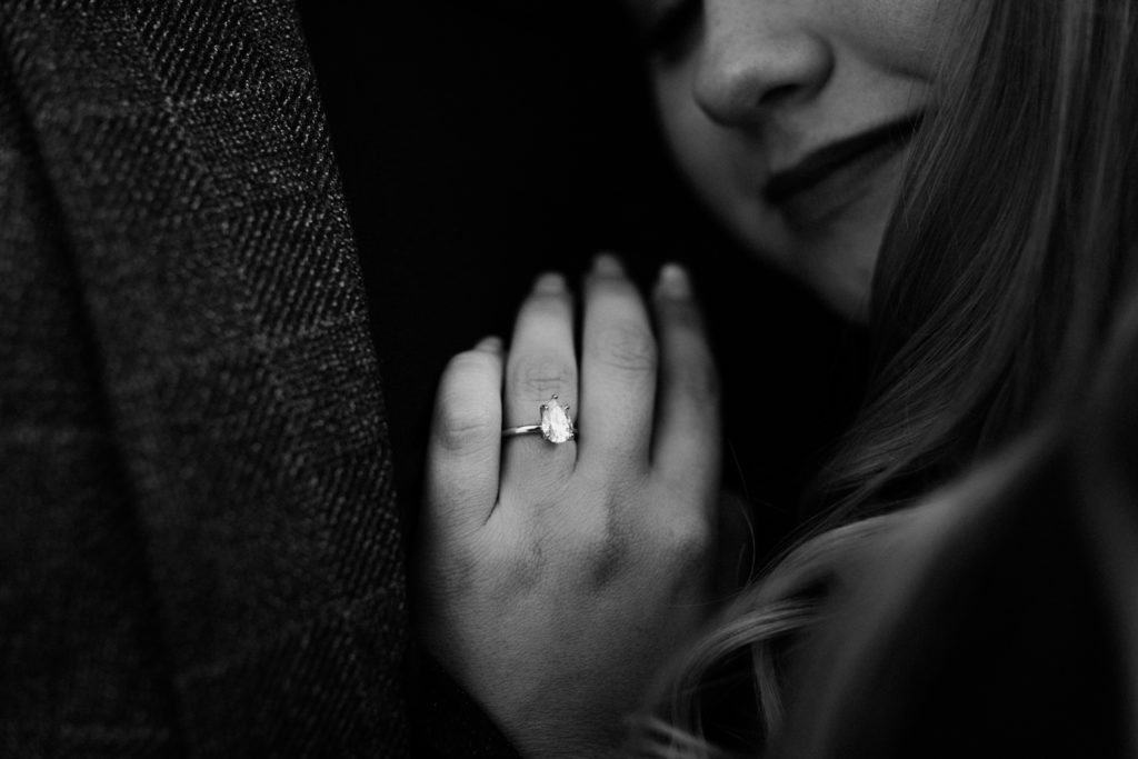 save the date engagement photos