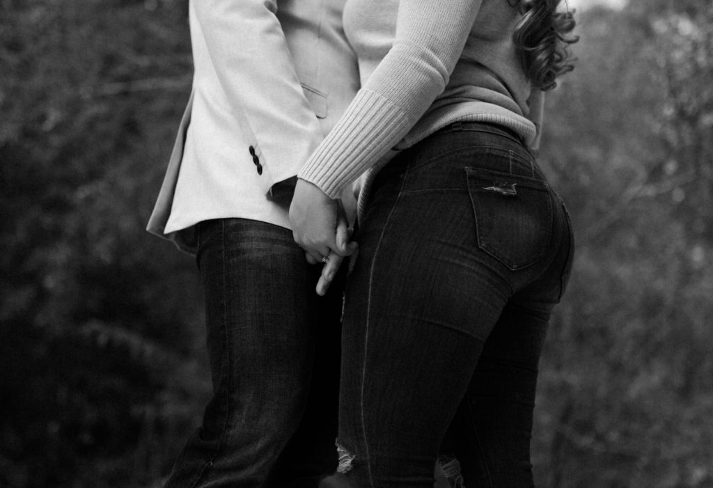 california mountains engagement couples shoot